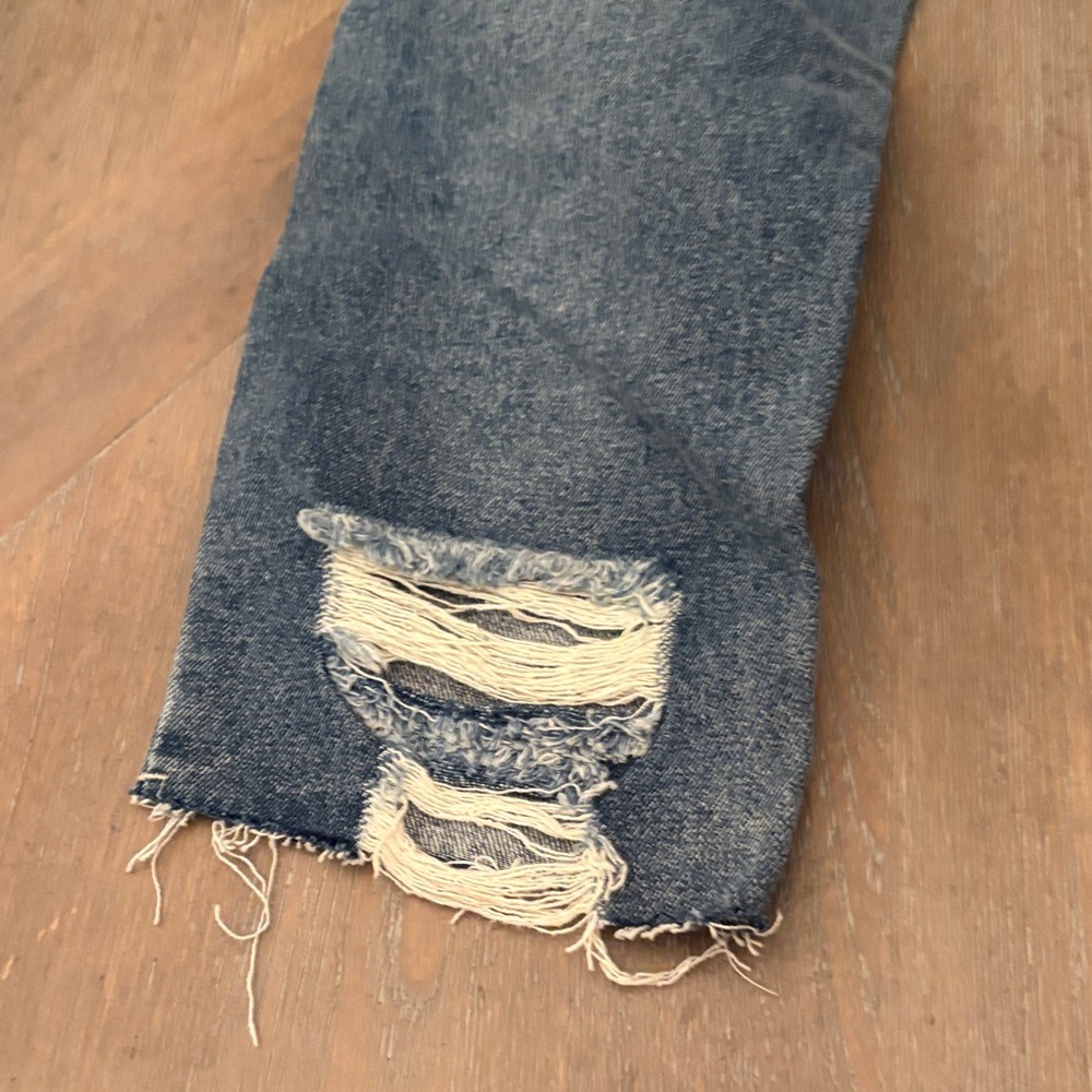 Almost Famous Blue Denim Boyfriend Jeans - Picture 5 of 5